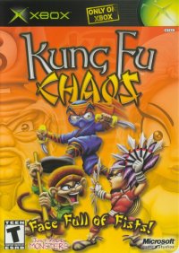 Kung Fu Chaos Xbox US box art